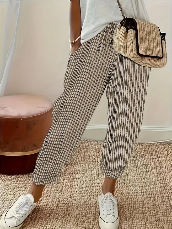 Norah™ | Striped Lightweight Pants