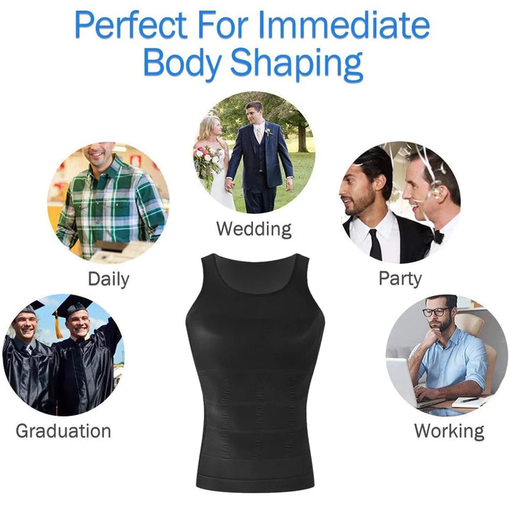 SLIMSINGLET™ | MEN'S SLIMMING COMPRESSION SINGLET BUY 1 GET 1 FREE