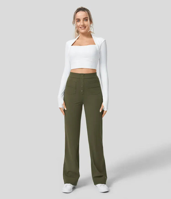 Elsa | High-Waisted Stretch Pants