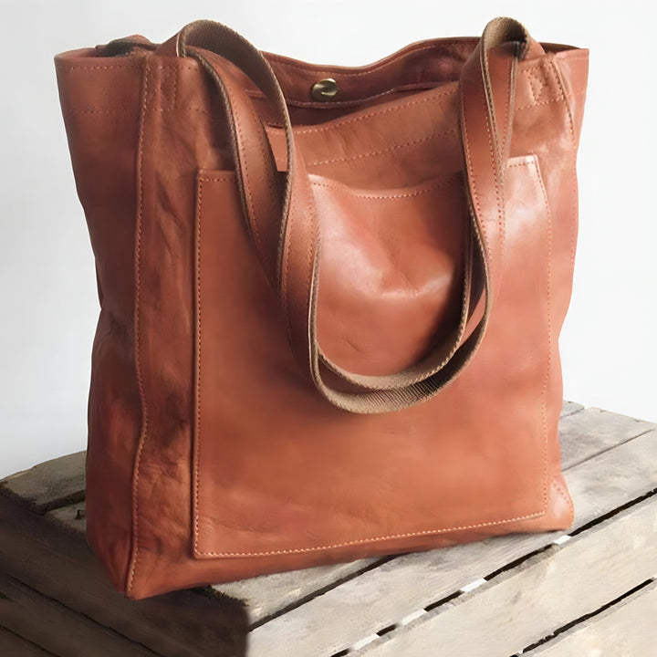 Karoline | Handmade Leather Tote Bag