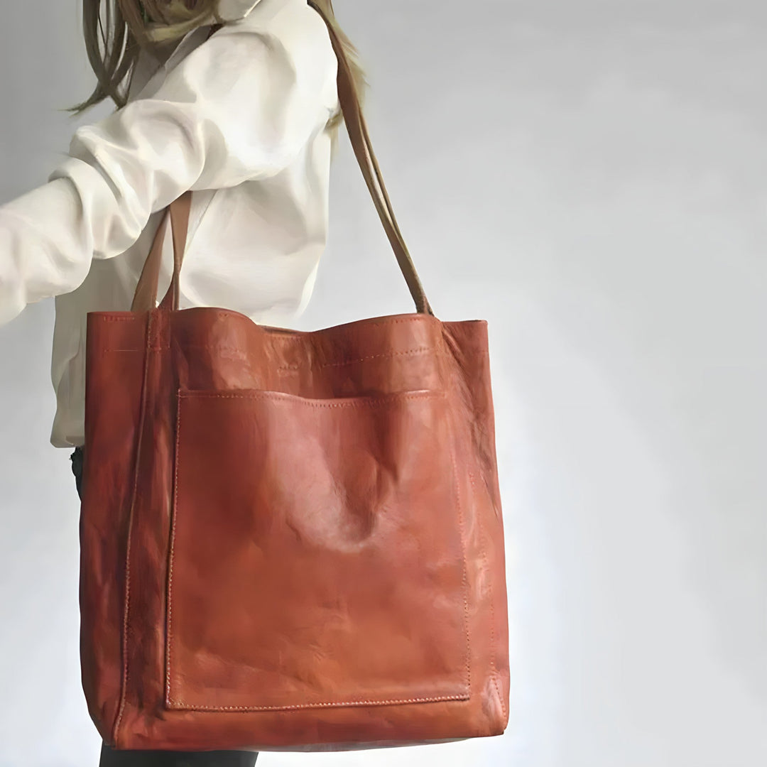 Karoline | Handmade Leather Tote Bag