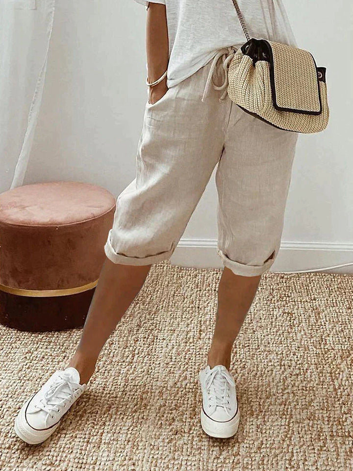 CASA | Cotton-Linen Pants Buy 1 Get 1 Free