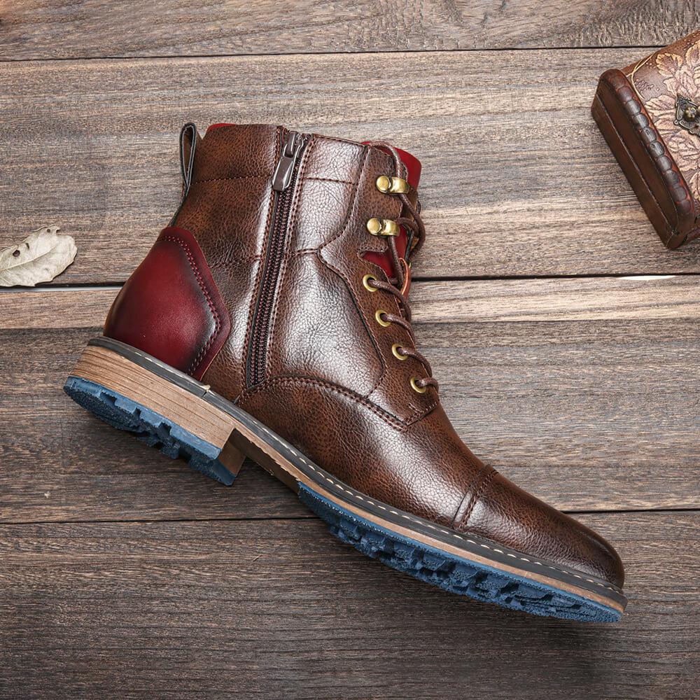 Liam | Handcrafted Premium Leather Oxford Boots