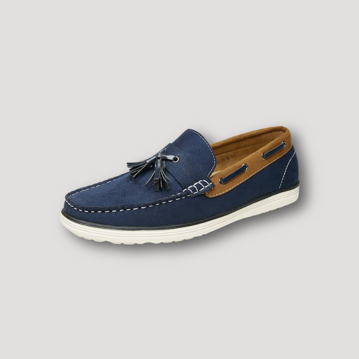 Classic Tassel Docksides Suede Boat Shoes for Men