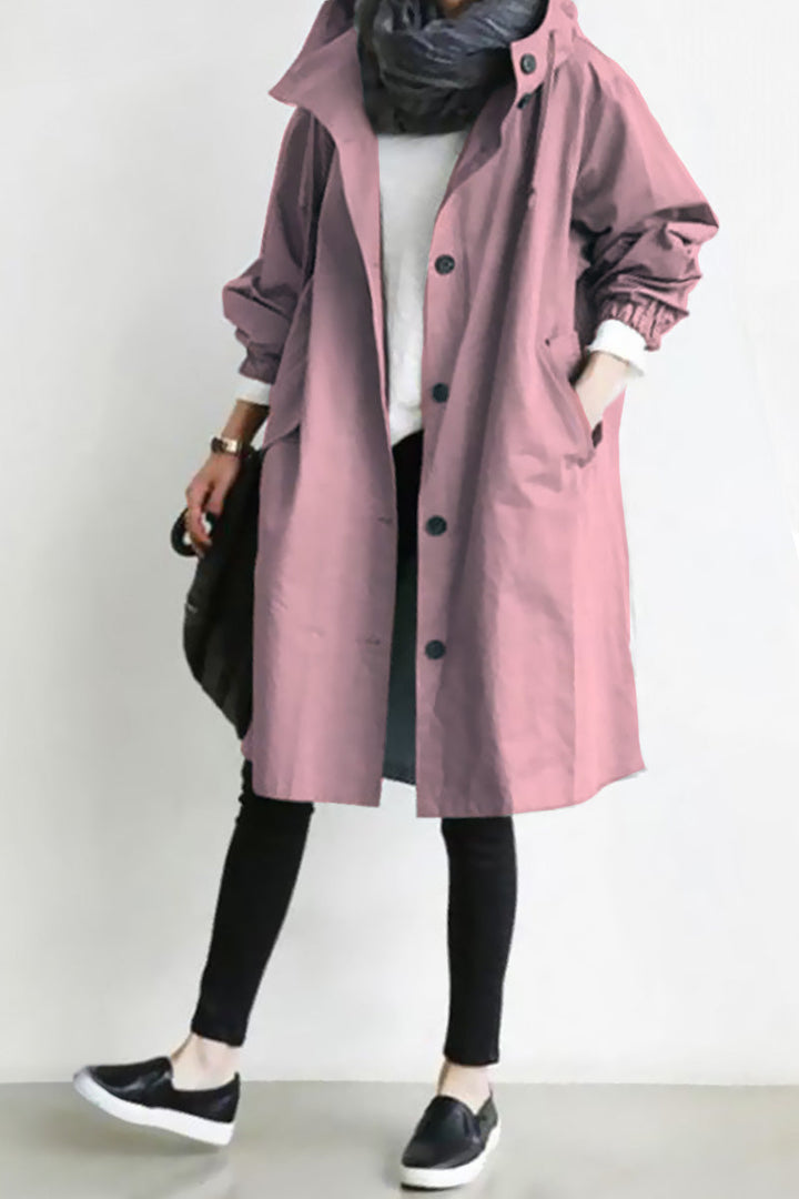 Oversized Windbreaker Chic Rain Jacket