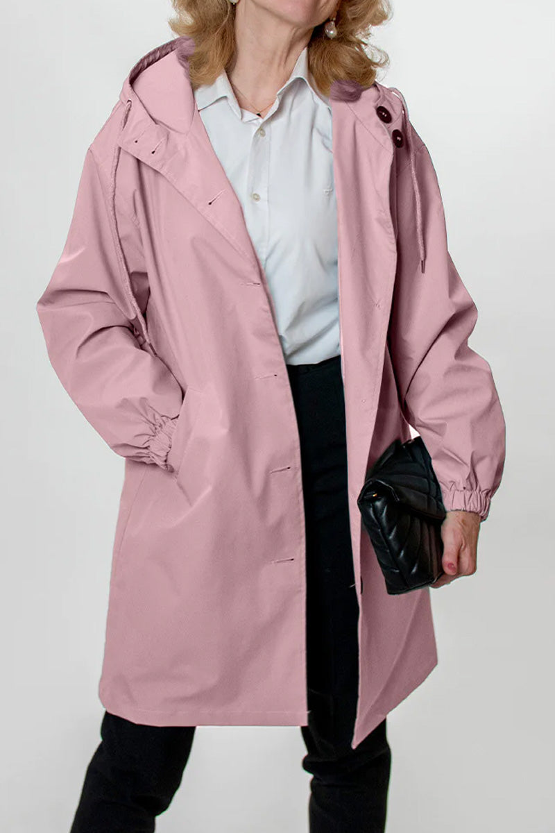 Oversized Windbreaker Chic Rain Jacket