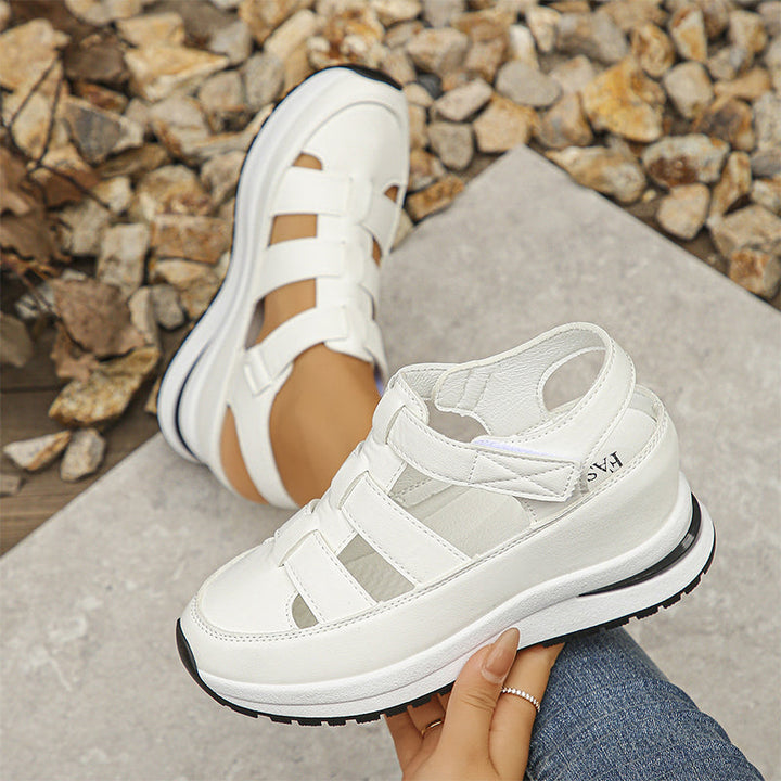 NICOLE | CLOSED-TOE SNEAKER SANDALS