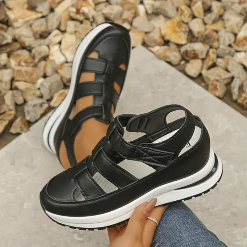 NICOLE | CLOSED-TOE SNEAKER SANDALS