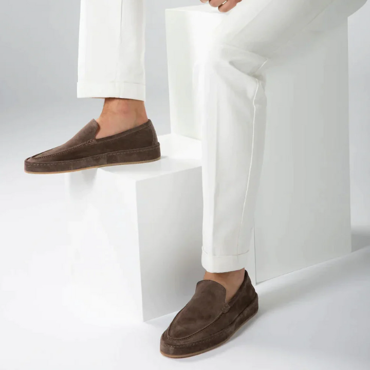 Casual Suede Moccasin Penny Loafers