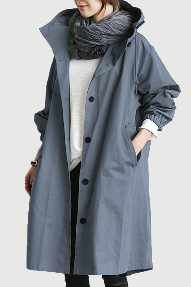 Oversized Windbreaker Chic Rain Jacket