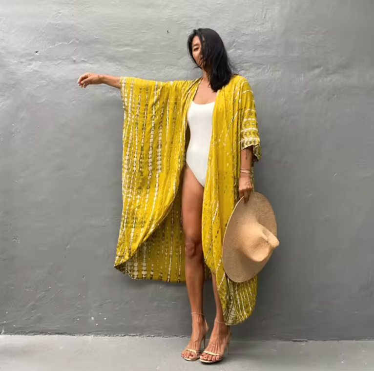 Matilda | Sun-Kissed Linen Kimono