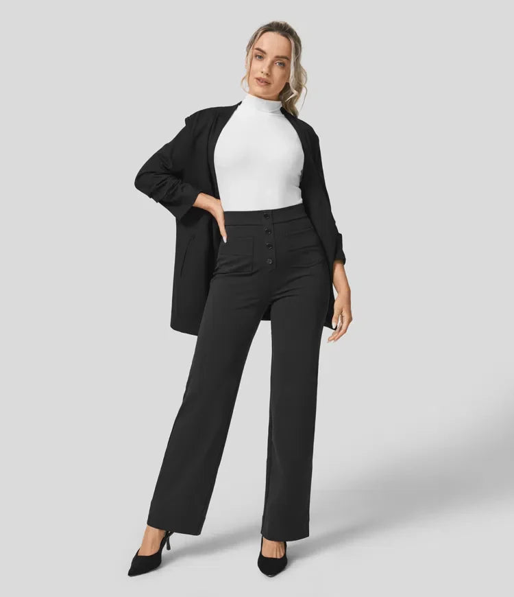 Elsa | High-Waisted Stretch Pants